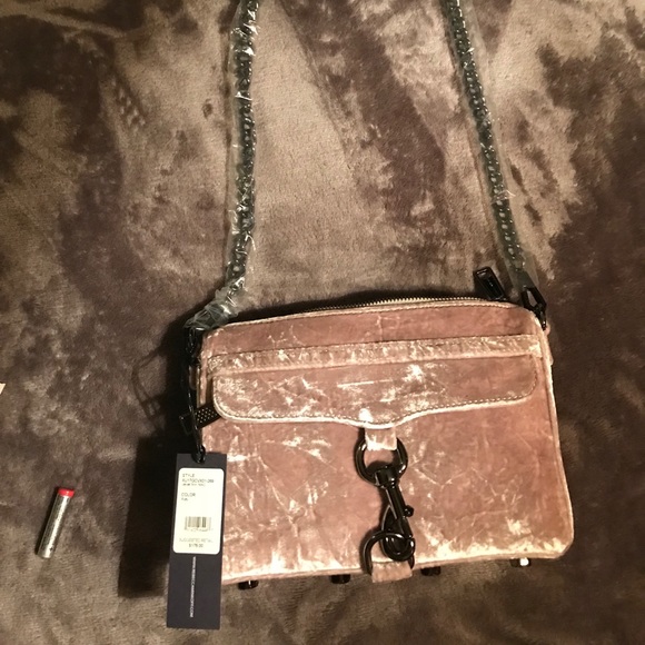 FALL SALE! REBECCA MINKOFF MINI MAC IN SILVER AND ROSE!! - Picture 3 of 8